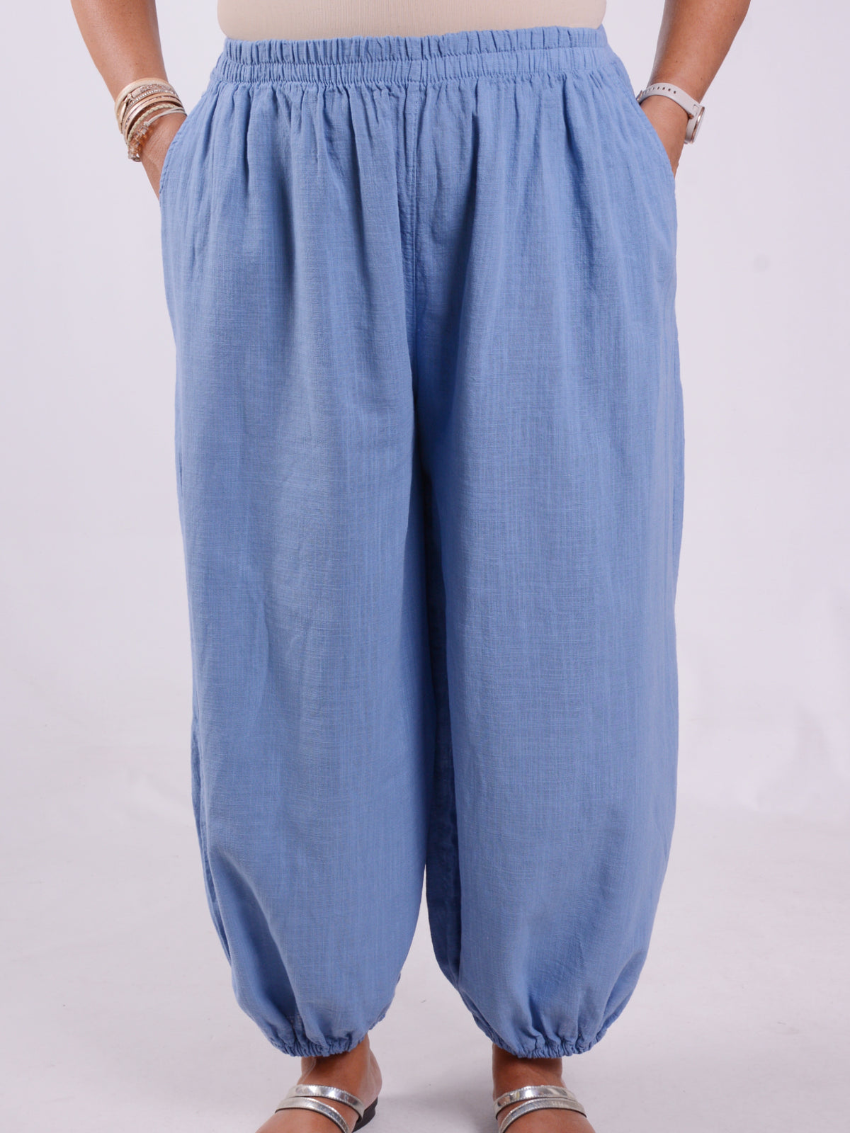 Lightweight Cotton Harem Pants - 11940H