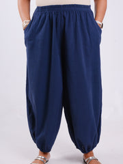 Lightweight Cotton Harem Pants - 11940H
