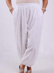 Lightweight Cotton Harem Pants - 11940H