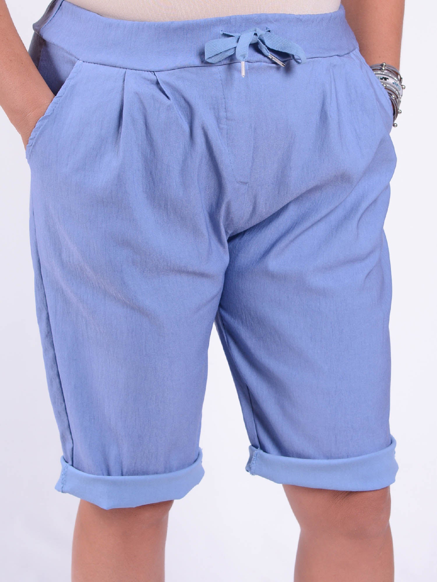 Magic Shorts - 11854, Shorts, Pure Plus Clothing, Lagenlook Clothing, Plus Size Fashion, Over 50 Fashion