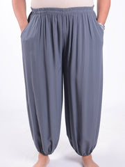 Lagenlook Harem Pants - 11940, Trousers, Pure Plus Clothing, Lagenlook Clothing, Plus Size Fashion, Over 50 Fashion