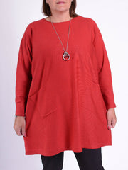 Lagenlook Oversized Jumper - J1, Jumpers & Cardigans, Pure Plus Clothing, Lagenlook Clothing, Plus Size Fashion, Over 50 Fashion