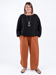 Relaxed Elasticated Top - RET