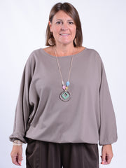 Relaxed Elasticated Top - RET