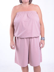Plus Size Shorts Playsuit, , Pure Plus Clothing, Lagenlook Clothing, Plus Size Fashion, Over 50 Fashion