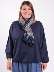 Relaxed Elasticated Top - RET