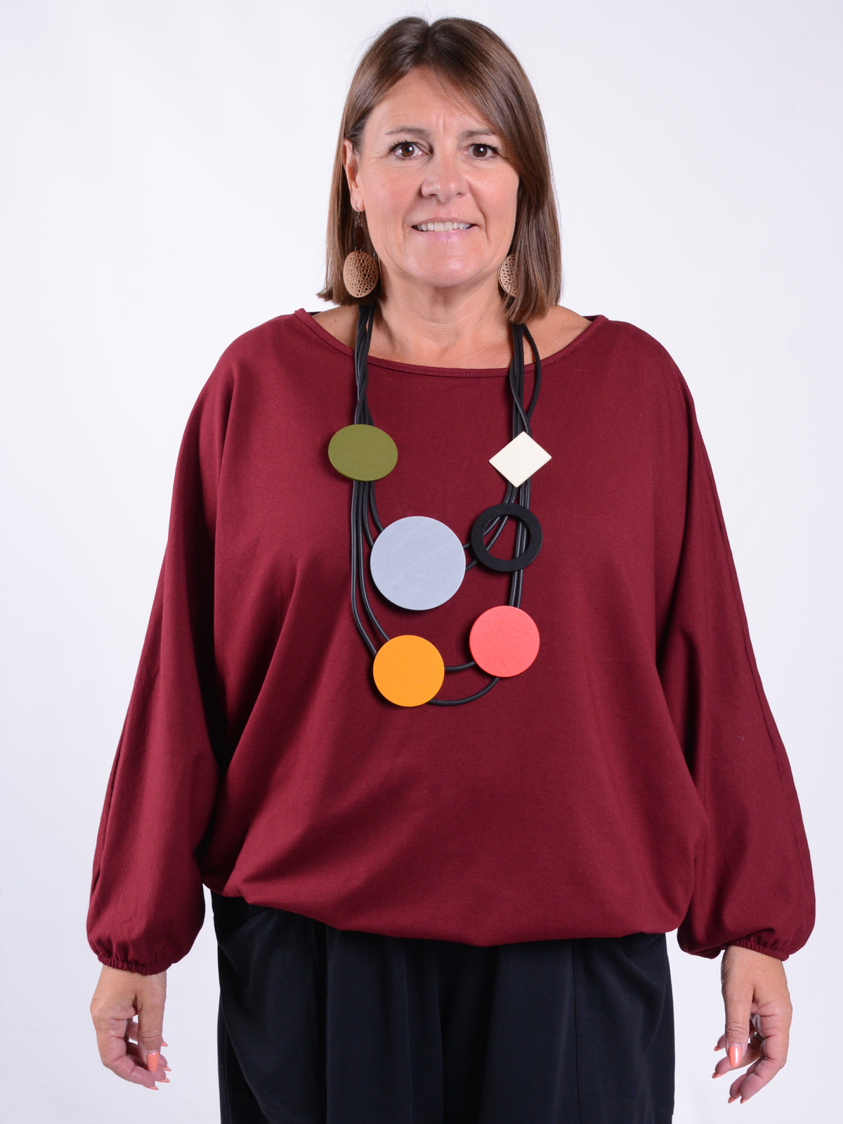 Relaxed Elasticated Top - RET