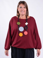Relaxed Elasticated Top - RET