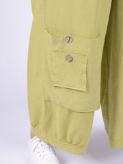 Linen Trousers with button pockets - 10034, Trousers, Pure Plus Clothing, Lagenlook Clothing, Plus Size Fashion, Over 50 Fashion
