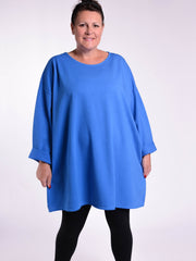 Basic Cotton Top - 9482 PLAIN, Tops & Shirts, Pure Plus Clothing, Lagenlook Clothing, Plus Size Fashion, Over 50 Fashion